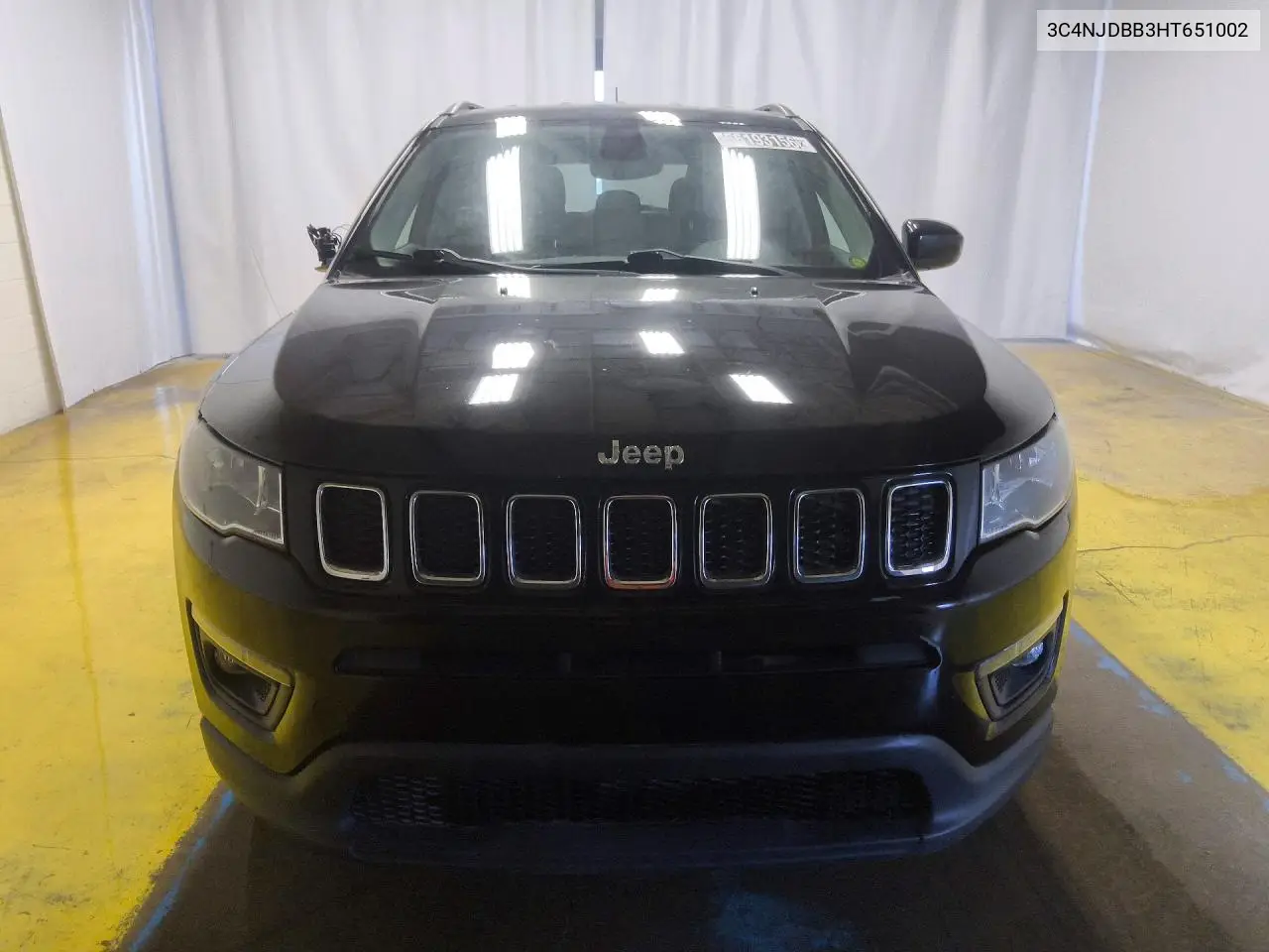 2017 Jeep Compass Latitude VIN: 3C4NJDBB3HT651002 Lot: 56193156