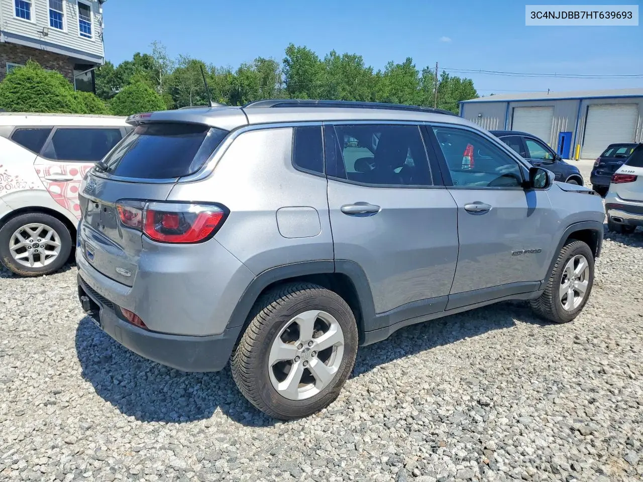 2017 Jeep Compass Latitude VIN: 3C4NJDBB7HT639693 Lot: 61519036