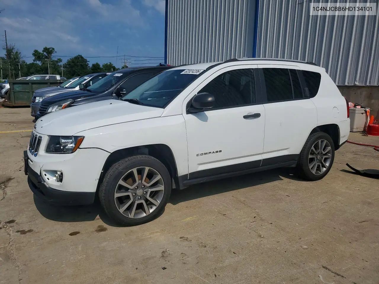 2017 Jeep Compass Sport VIN: 1C4NJCBB6HD134101 Lot: 62024206