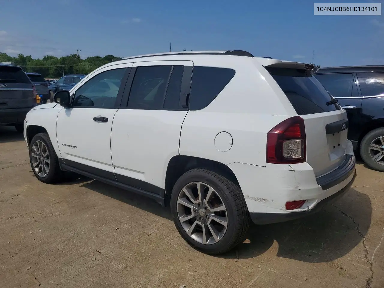 2017 Jeep Compass Sport VIN: 1C4NJCBB6HD134101 Lot: 62024206