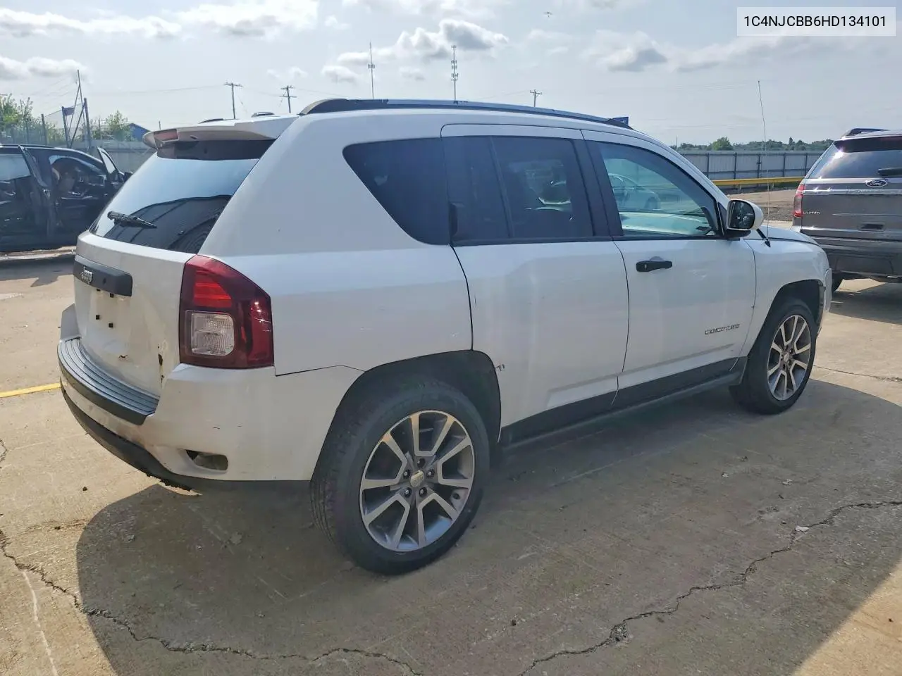 2017 Jeep Compass Sport VIN: 1C4NJCBB6HD134101 Lot: 62024206