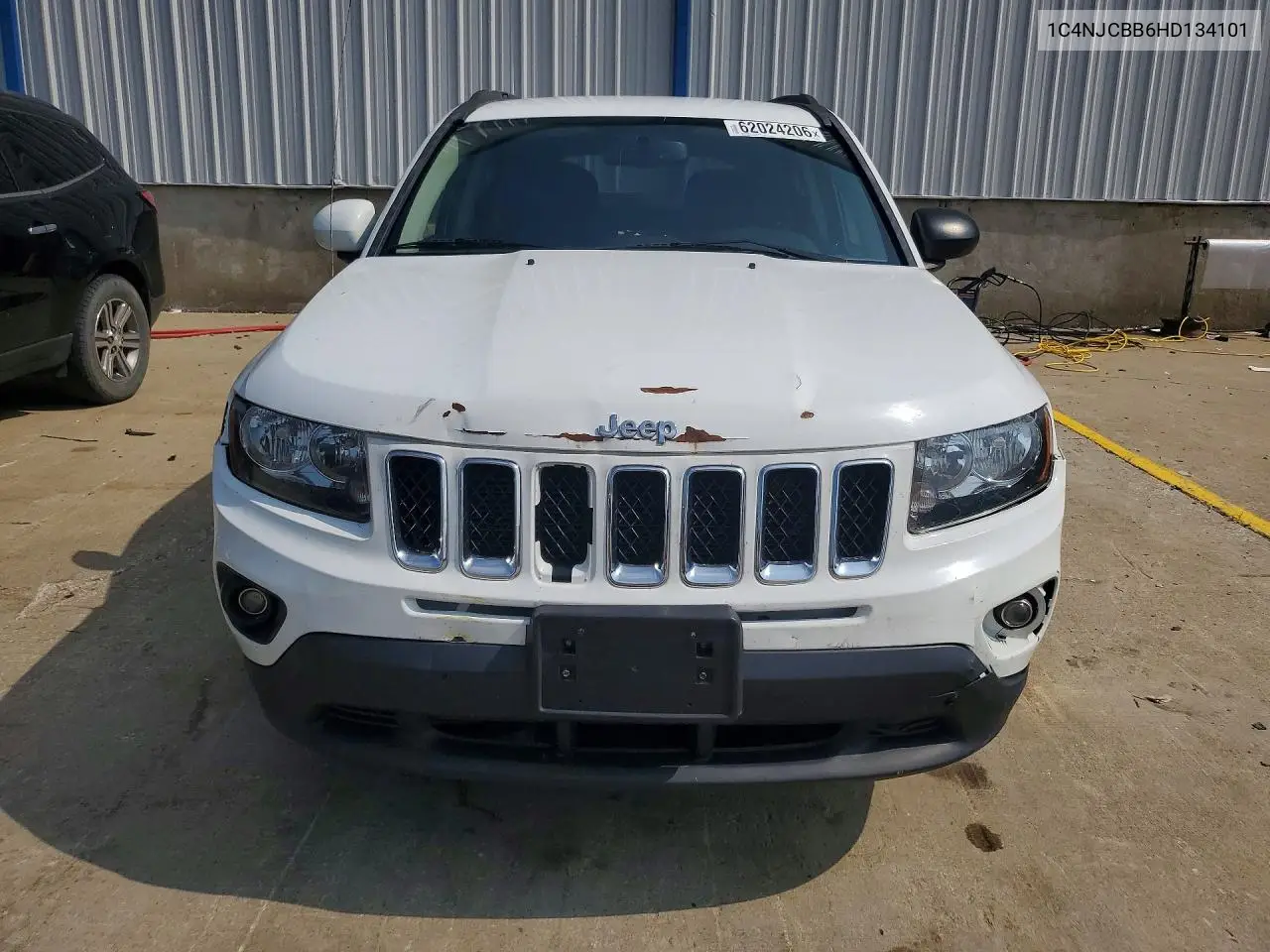 2017 Jeep Compass Sport VIN: 1C4NJCBB6HD134101 Lot: 62024206