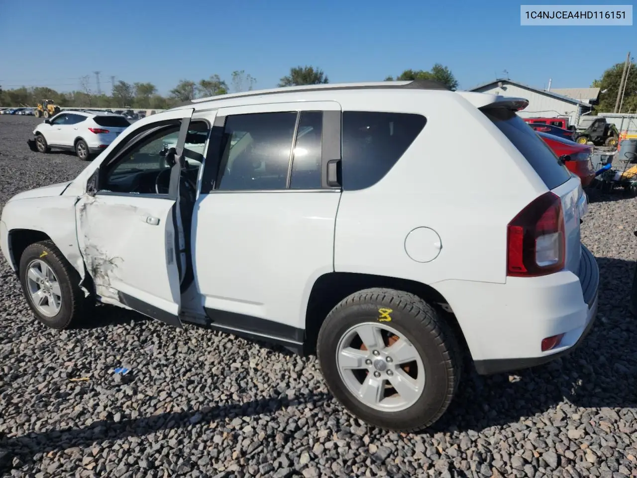 1C4NJCEA4HD116151 2017 Jeep Compass Latitude