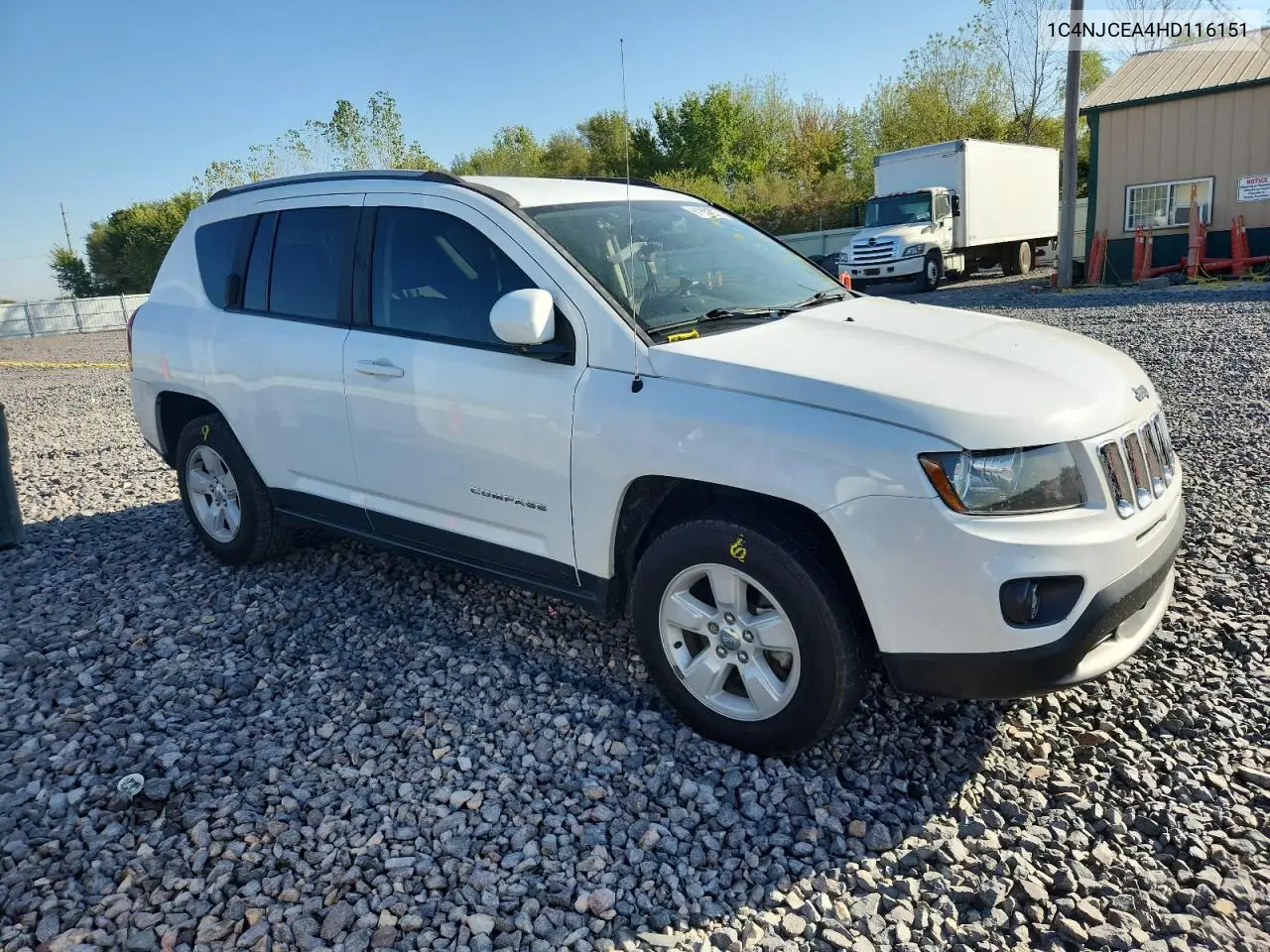 1C4NJCEA4HD116151 2017 Jeep Compass Latitude