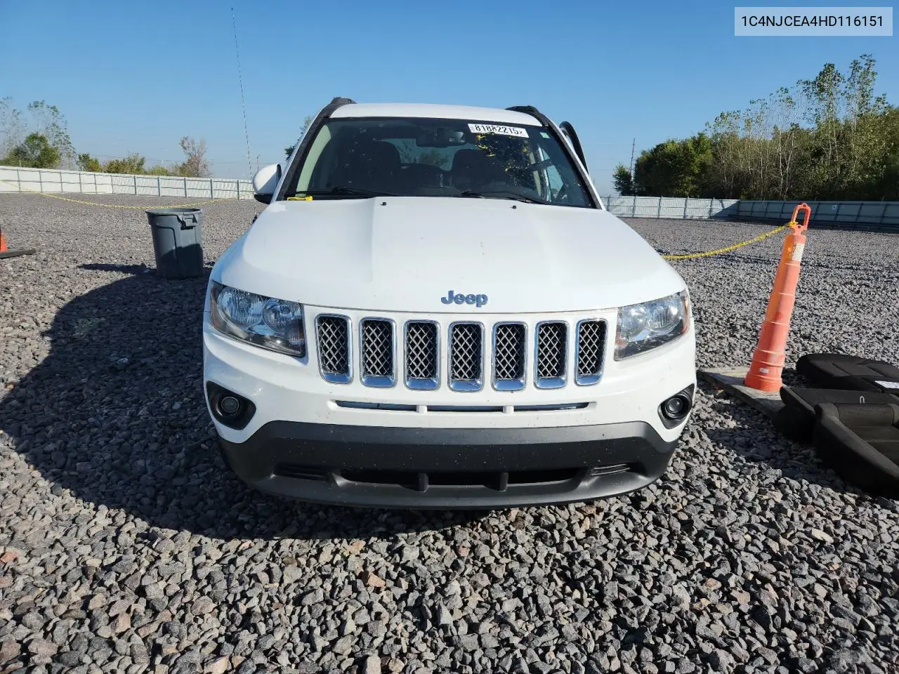 1C4NJCEA4HD116151 2017 Jeep Compass Latitude