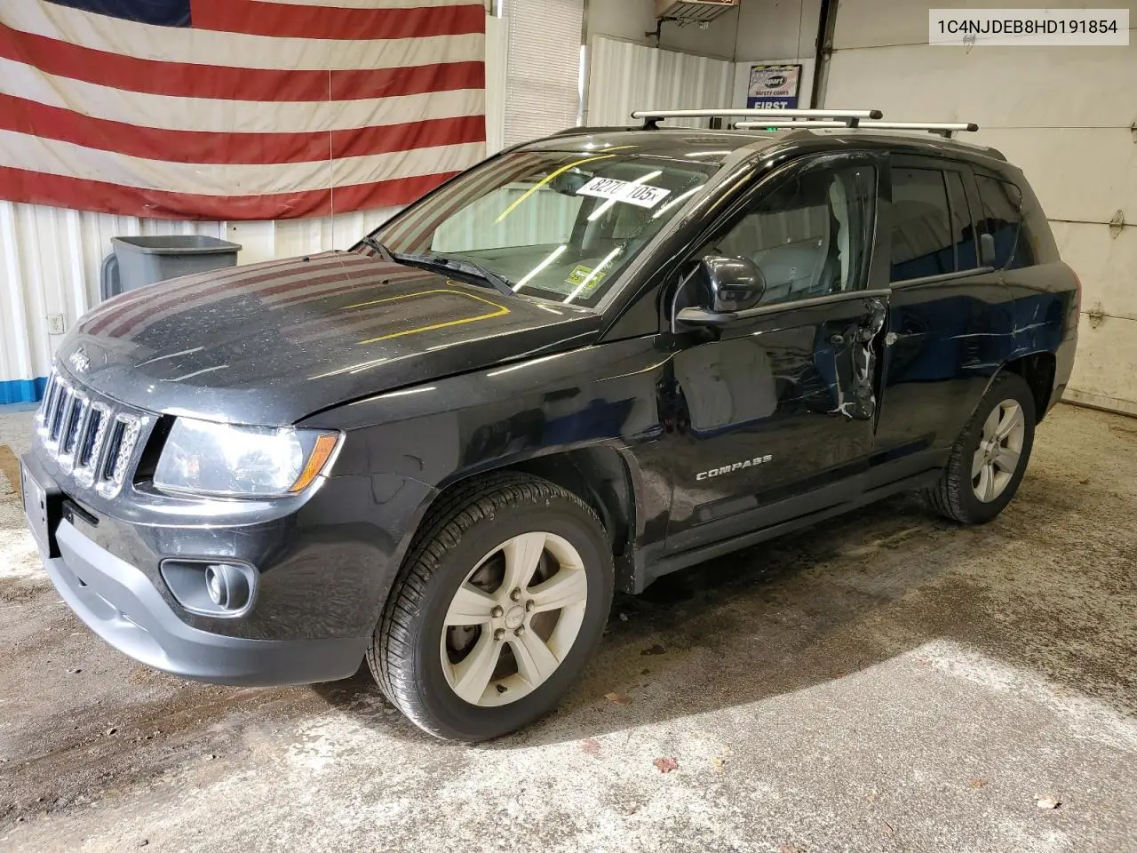 1C4NJDEB8HD191854 2017 Jeep Compass Latitude