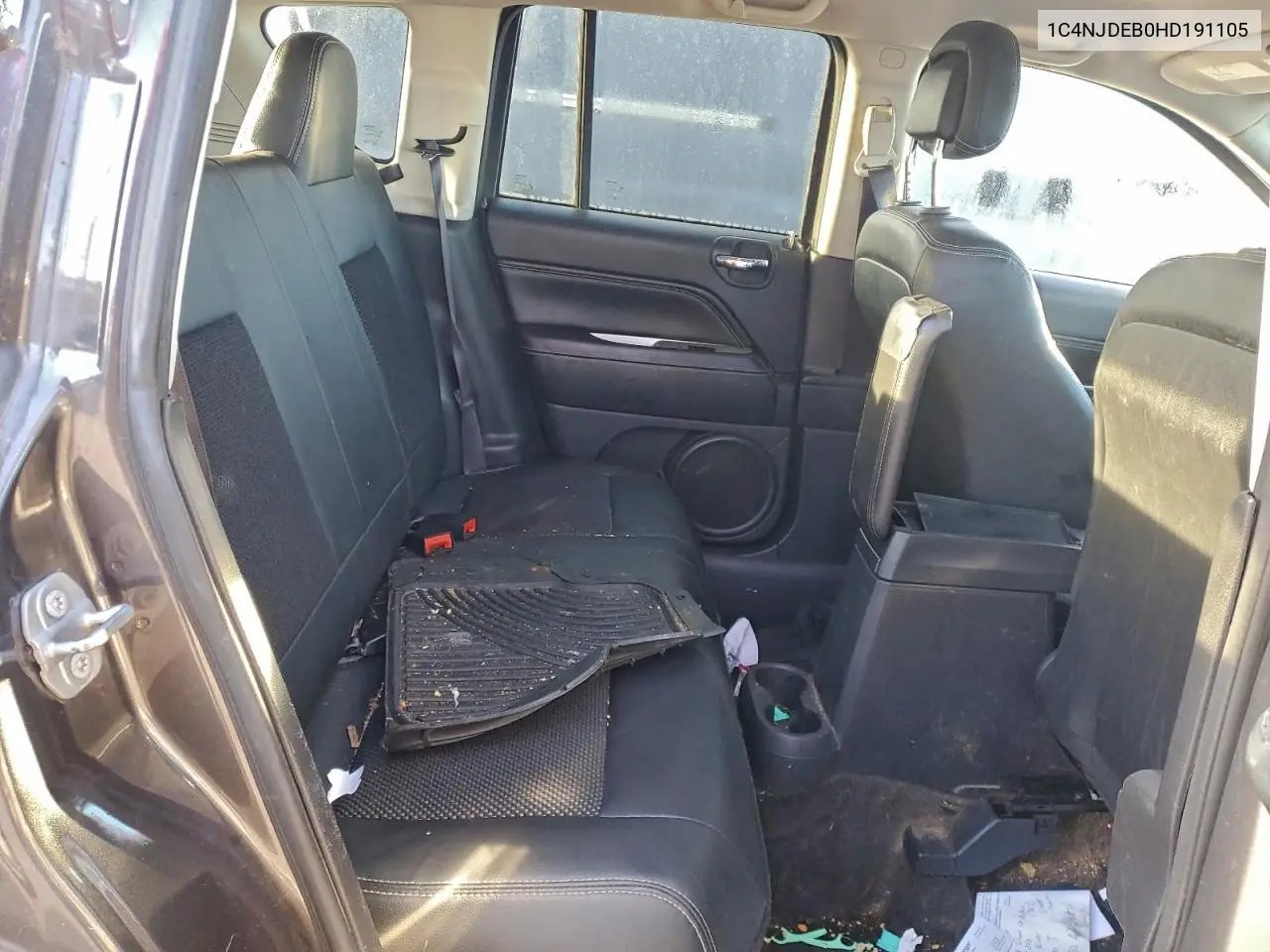 1C4NJDEB0HD191105 2017 Jeep Compass Latitude