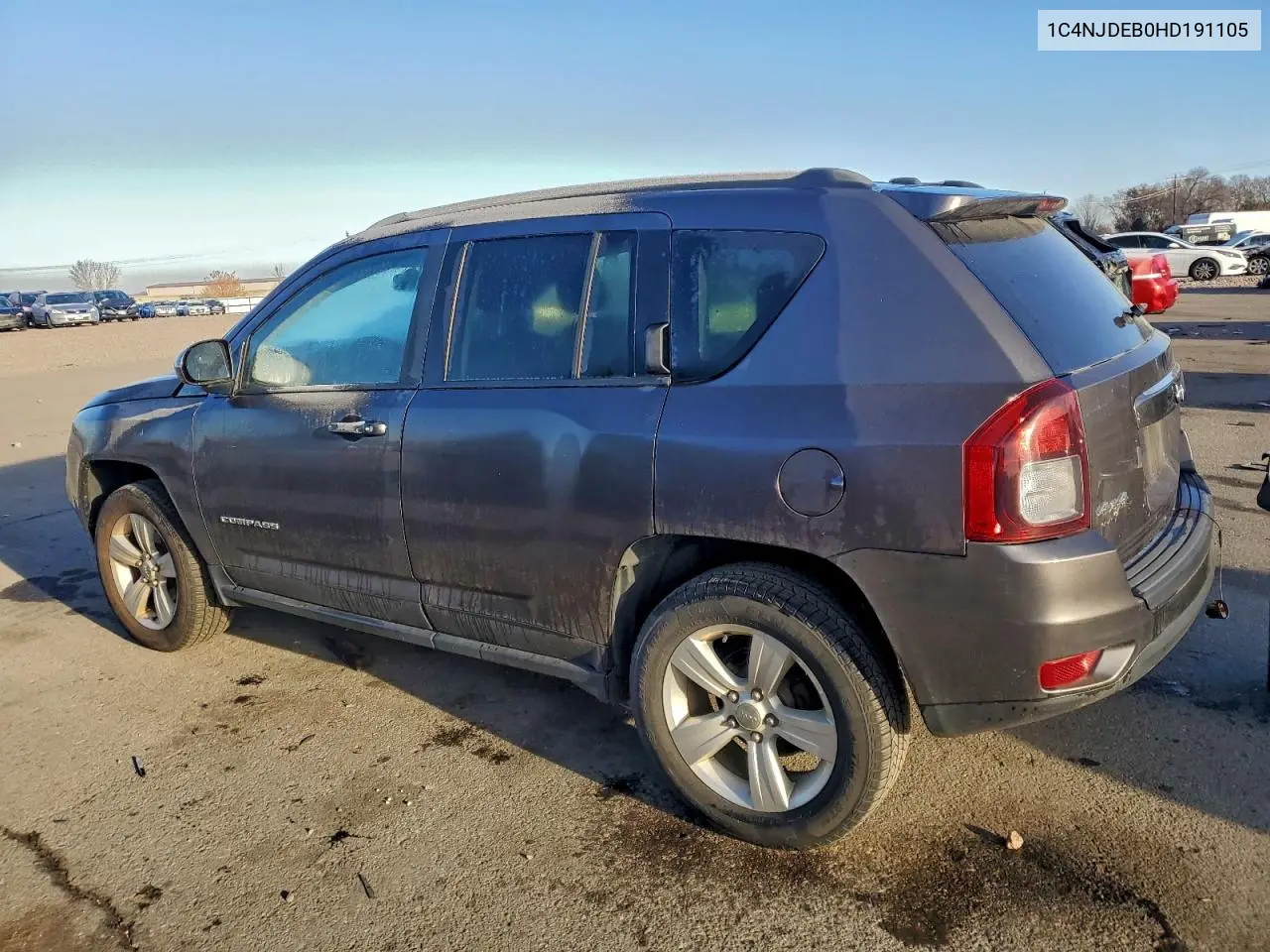 1C4NJDEB0HD191105 2017 Jeep Compass Latitude