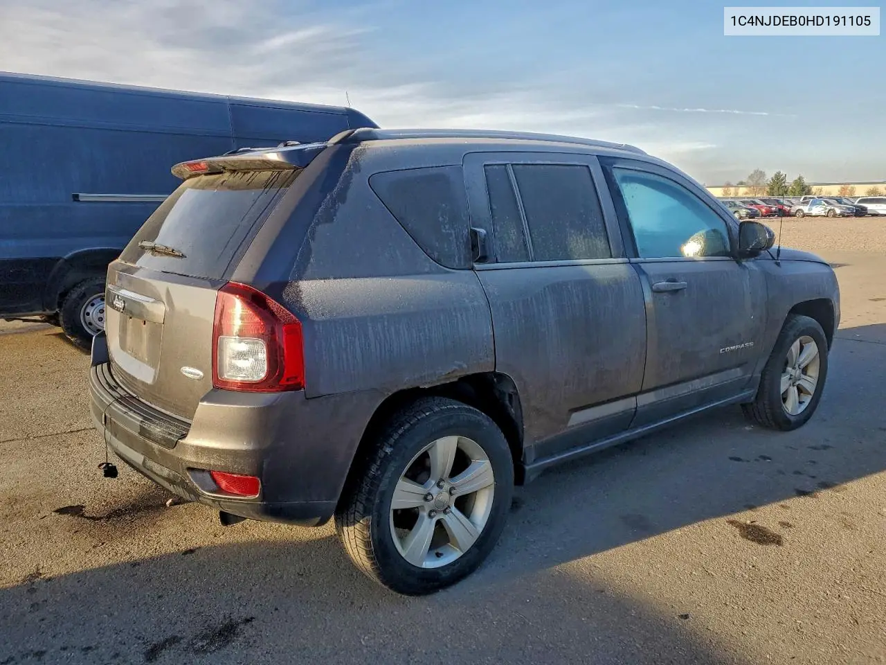 1C4NJDEB0HD191105 2017 Jeep Compass Latitude