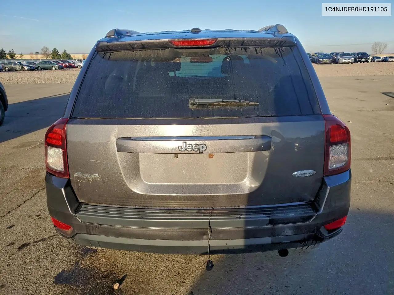 1C4NJDEB0HD191105 2017 Jeep Compass Latitude