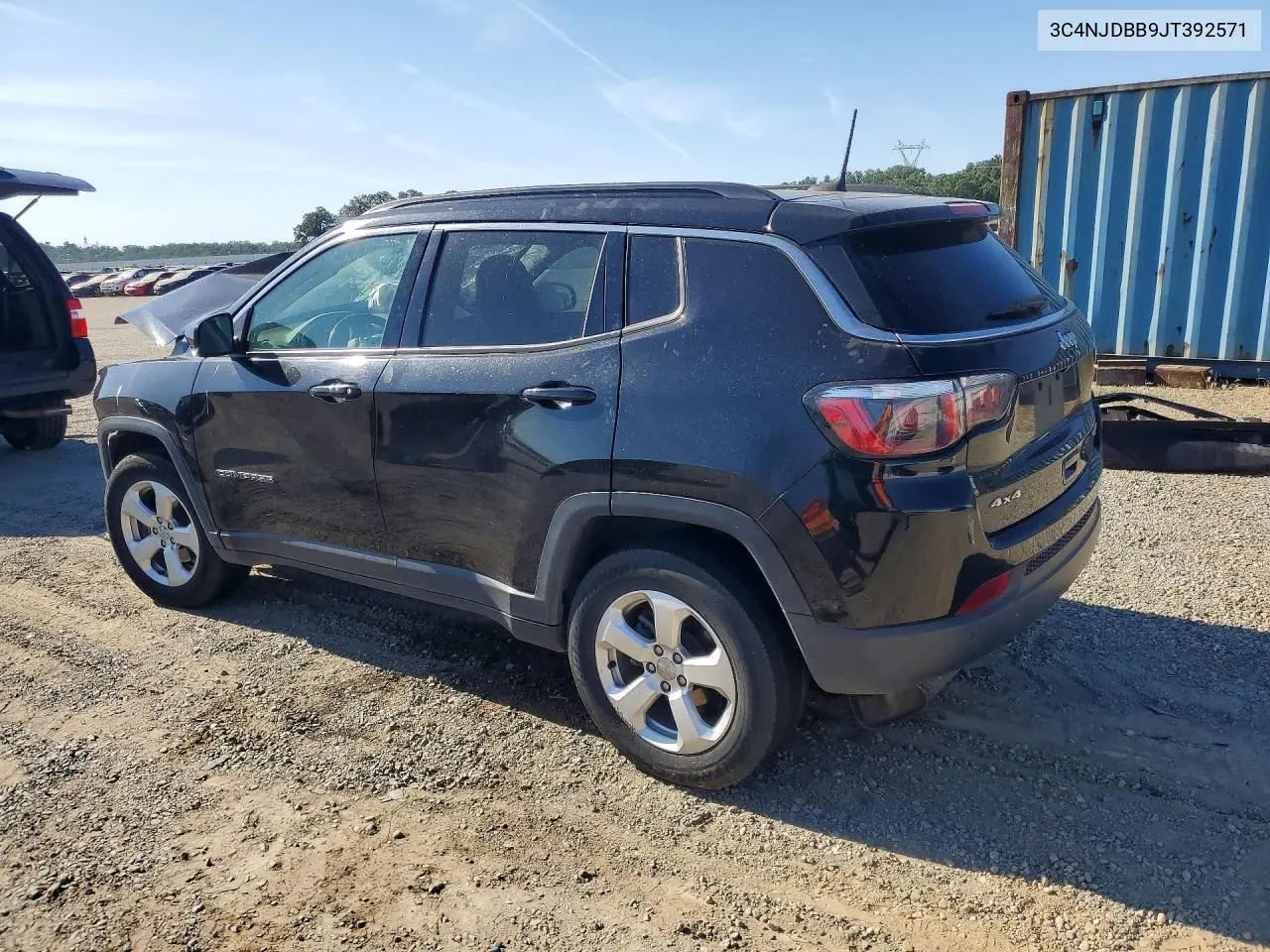 2018 Jeep Compass Latitude VIN: 3C4NJDBB9JT392571 Lot: 51919756