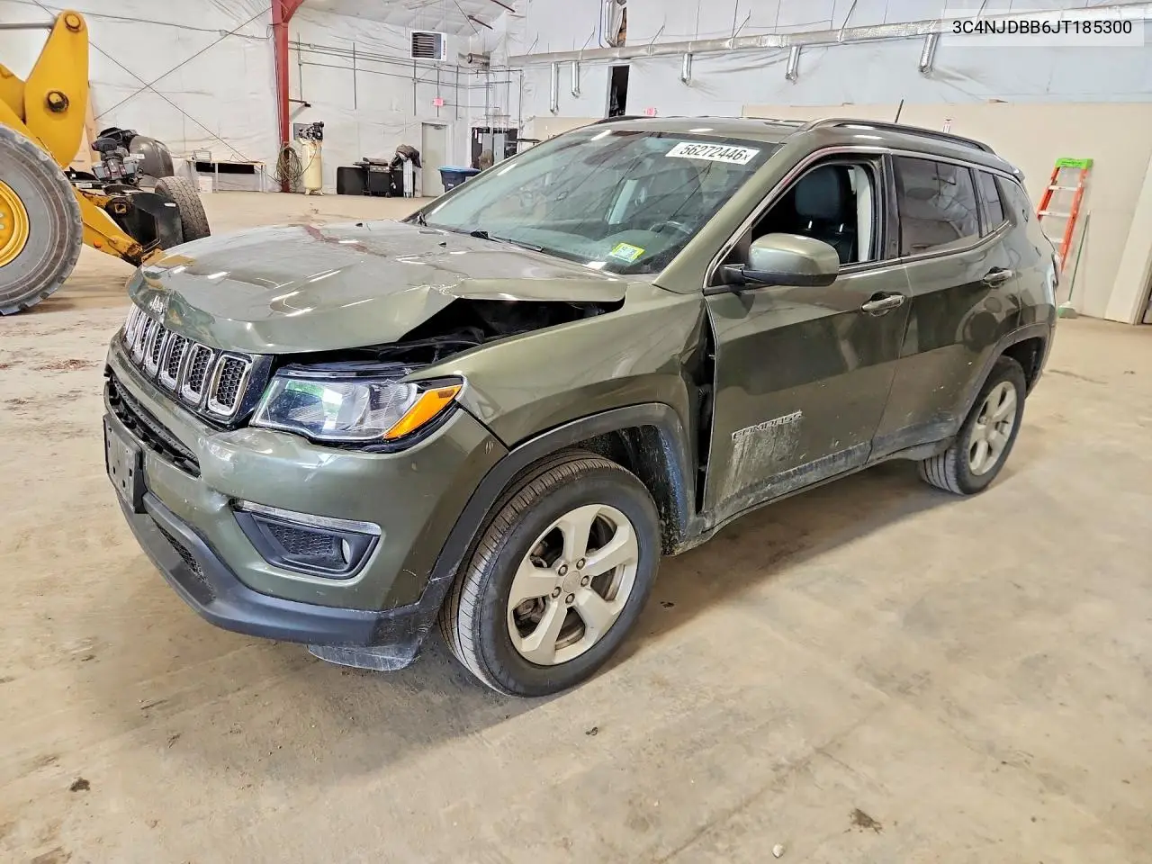 2018 Jeep Compass Latitude VIN: 3C4NJDBB6JT185300 Lot: 56272446