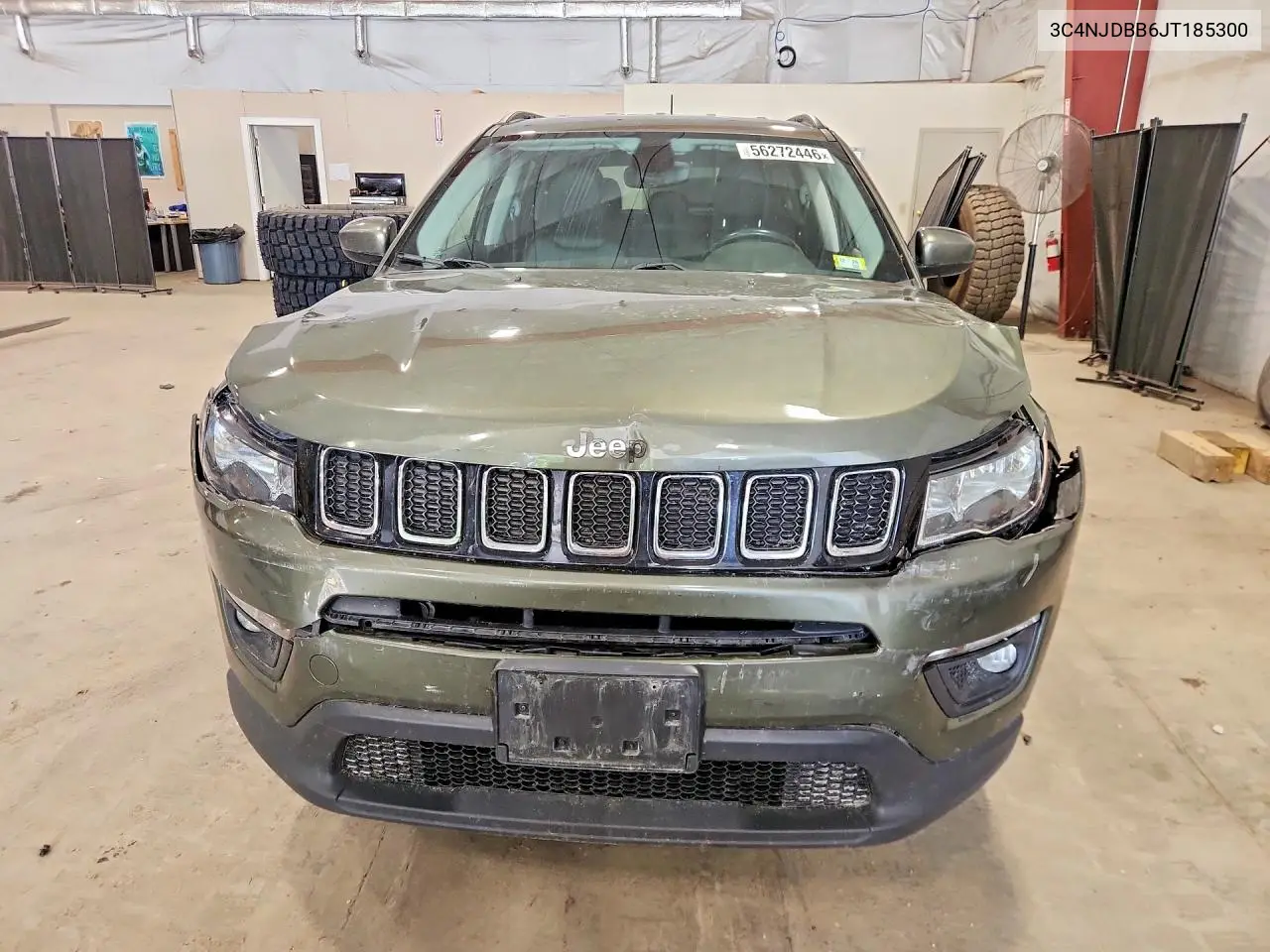 2018 Jeep Compass Latitude VIN: 3C4NJDBB6JT185300 Lot: 56272446