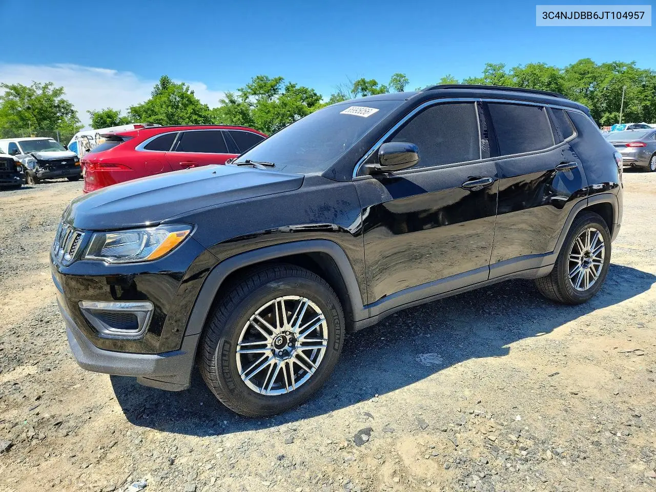 2018 Jeep Compass Latitude VIN: 3C4NJDBB6JT104957 Lot: 56995056
