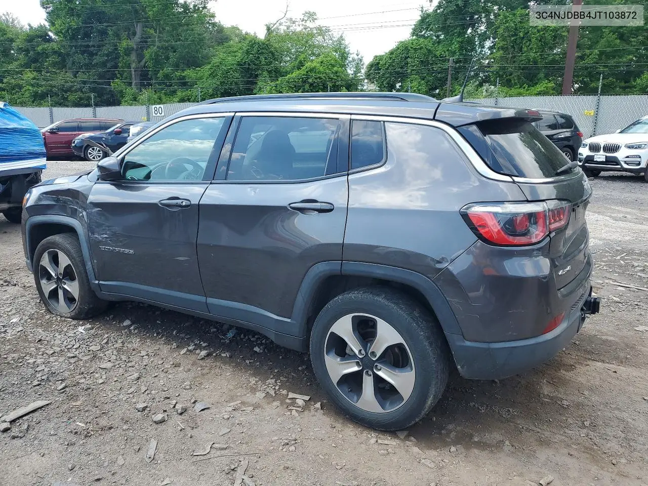 2018 Jeep Compass Latitude VIN: 3C4NJDBB4JT103872 Lot: 57045336