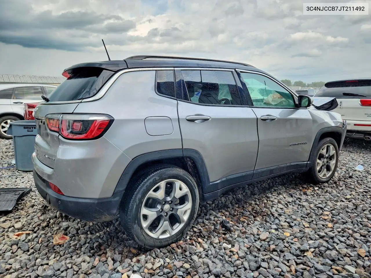 2018 Jeep Compass Limited VIN: 3C4NJCCB7JT211492 Lot: 58551136