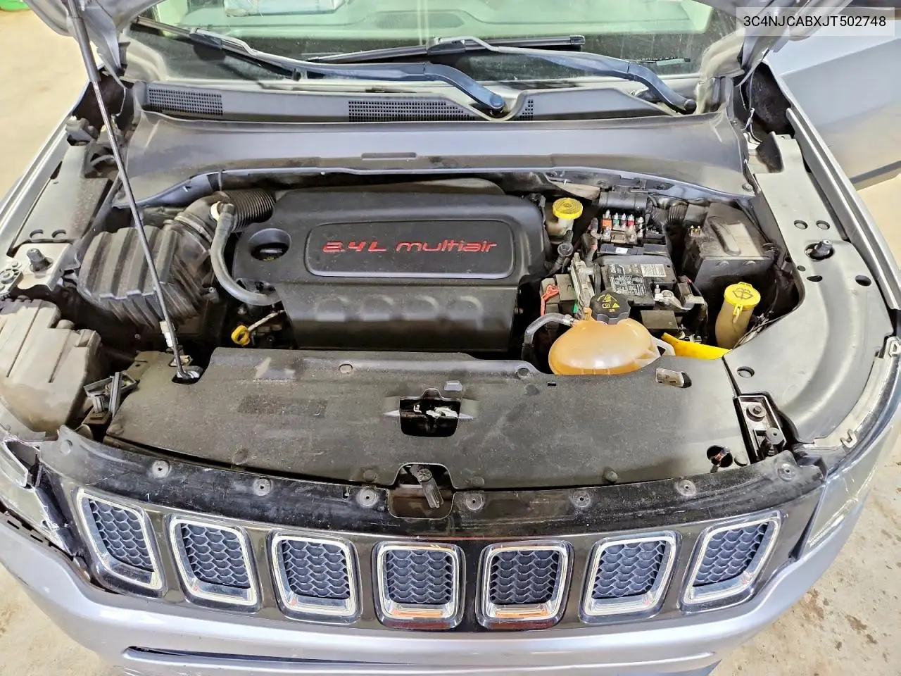2018 Jeep Compass Sport VIN: 3C4NJCABXJT502748 Lot: 58758556