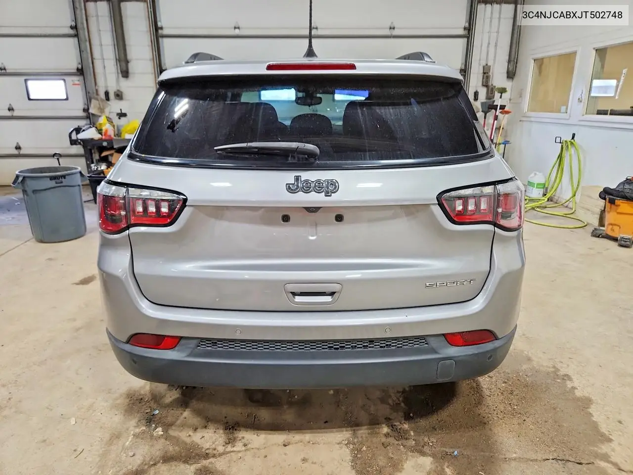2018 Jeep Compass Sport VIN: 3C4NJCABXJT502748 Lot: 58758556