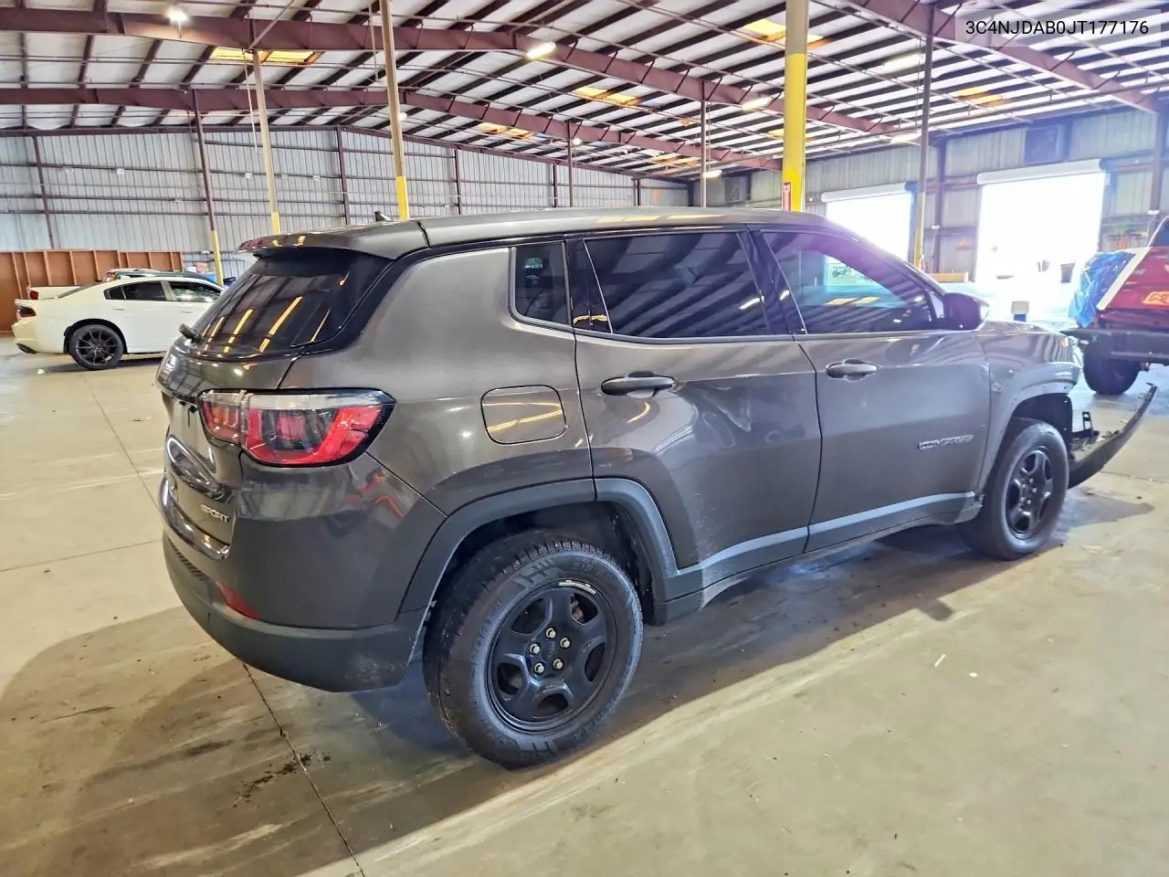 2018 Jeep Compass Sport VIN: 3C4NJDAB0JT177176 Lot: 59591916