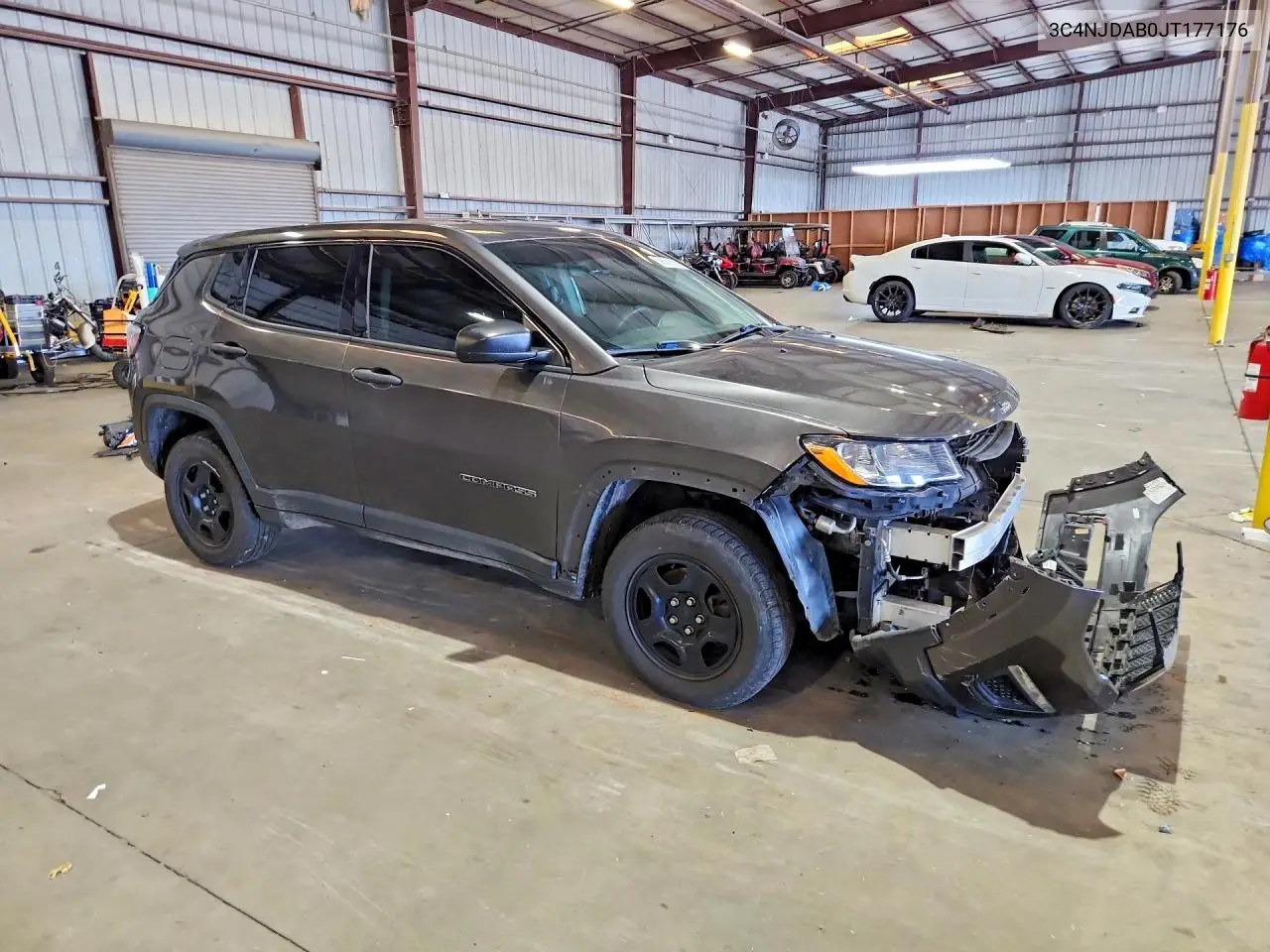 2018 Jeep Compass Sport VIN: 3C4NJDAB0JT177176 Lot: 59591916