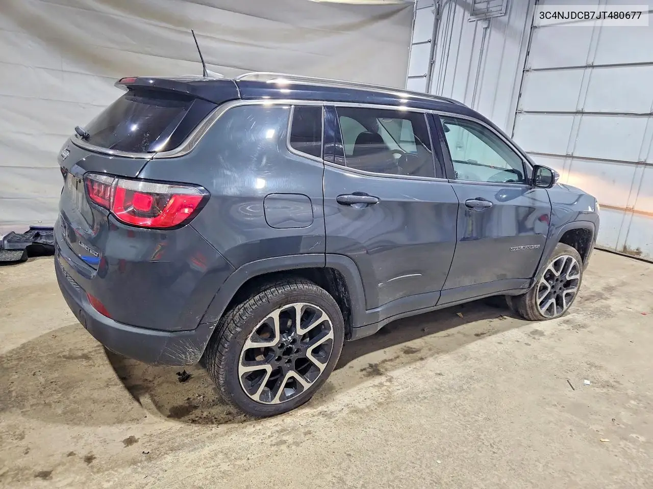 2018 Jeep Compass Limited VIN: 3C4NJDCB7JT480677 Lot: 59871326