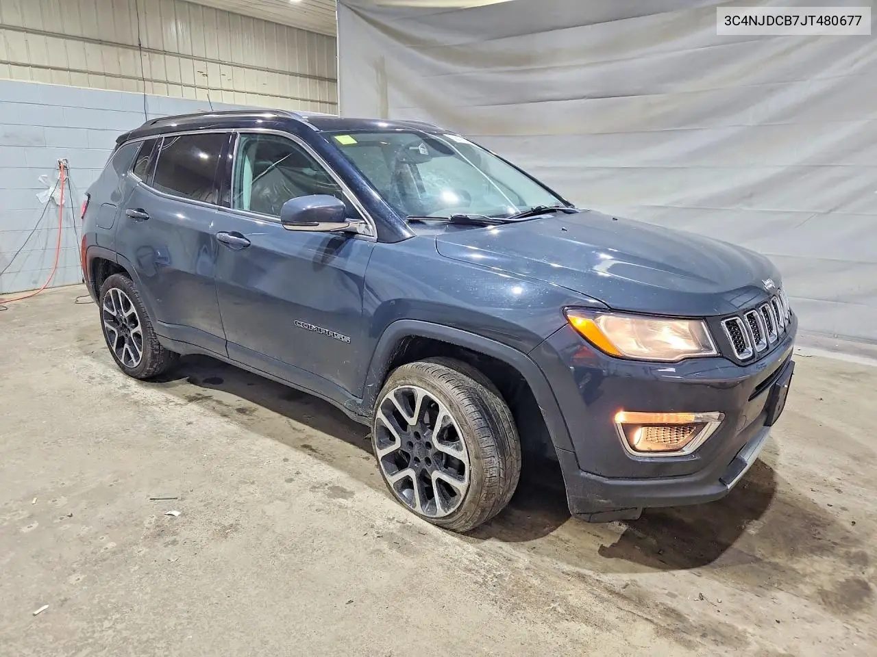 2018 Jeep Compass Limited VIN: 3C4NJDCB7JT480677 Lot: 59871326