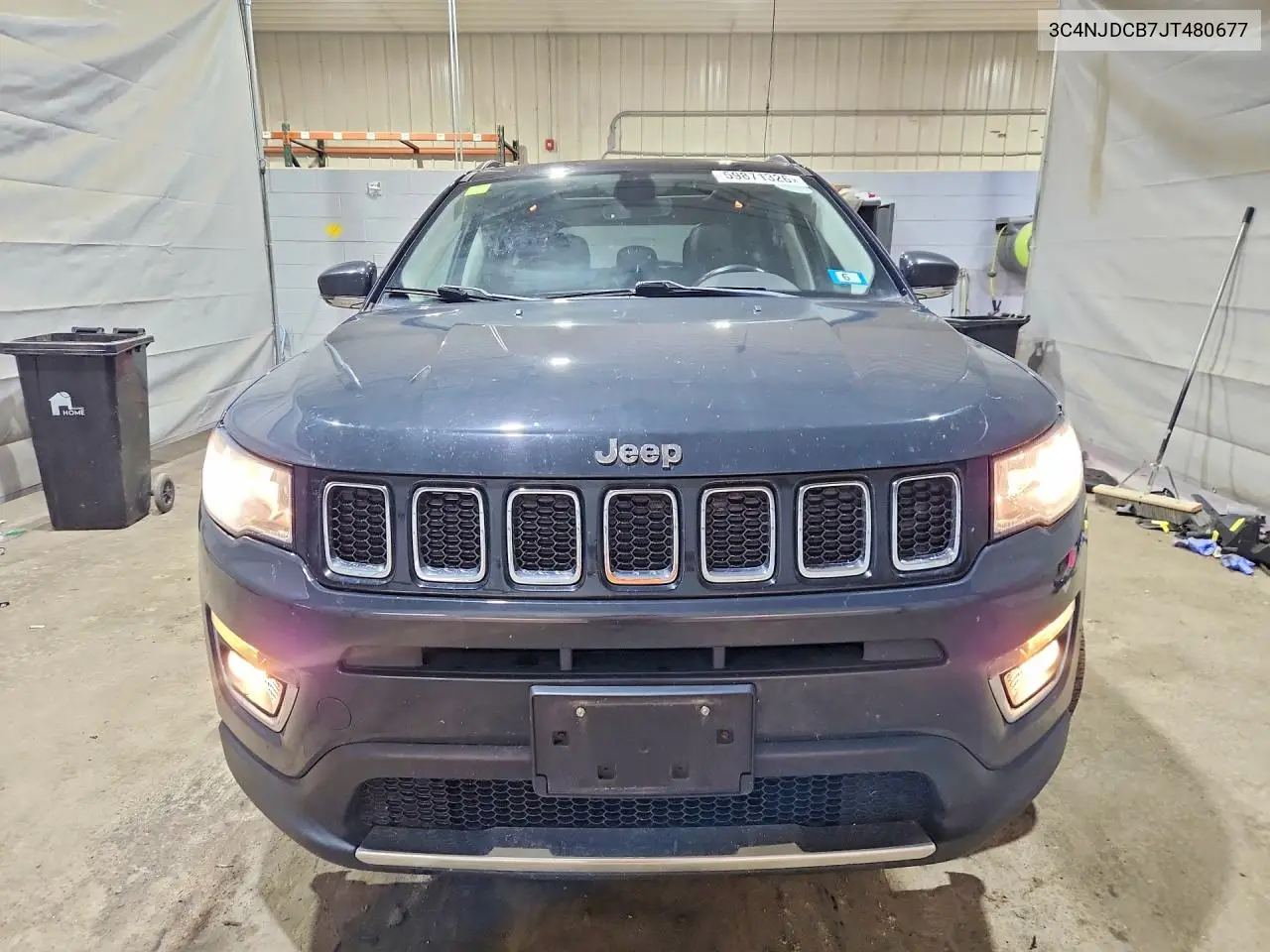 2018 Jeep Compass Limited VIN: 3C4NJDCB7JT480677 Lot: 59871326