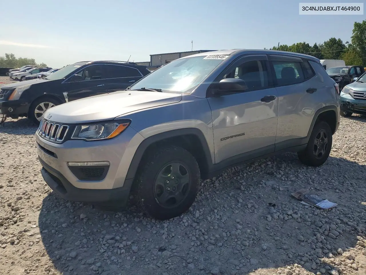 2018 Jeep Compass Sport VIN: 3C4NJDABXJT464900 Lot: 60335546