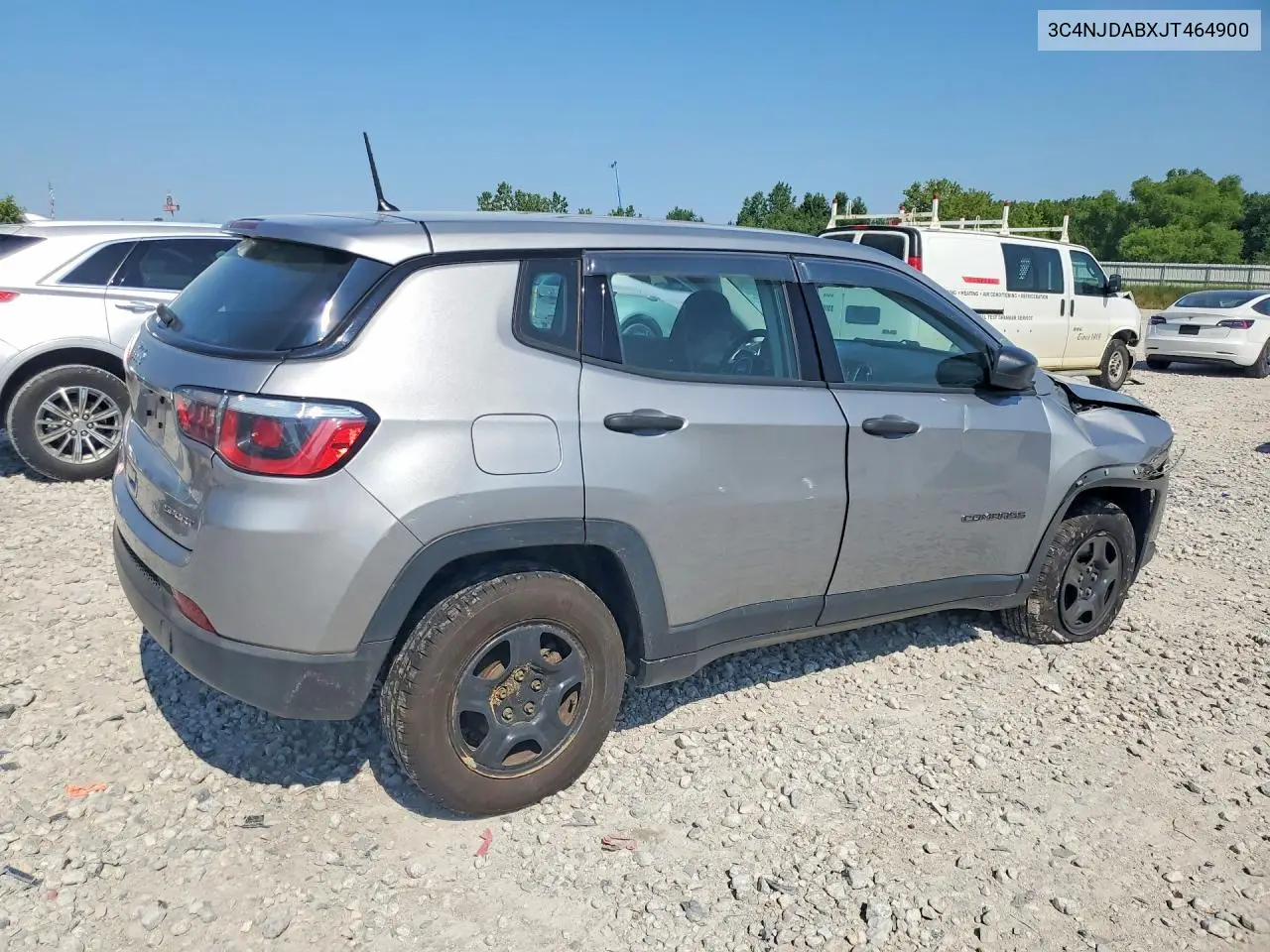 2018 Jeep Compass Sport VIN: 3C4NJDABXJT464900 Lot: 60335546