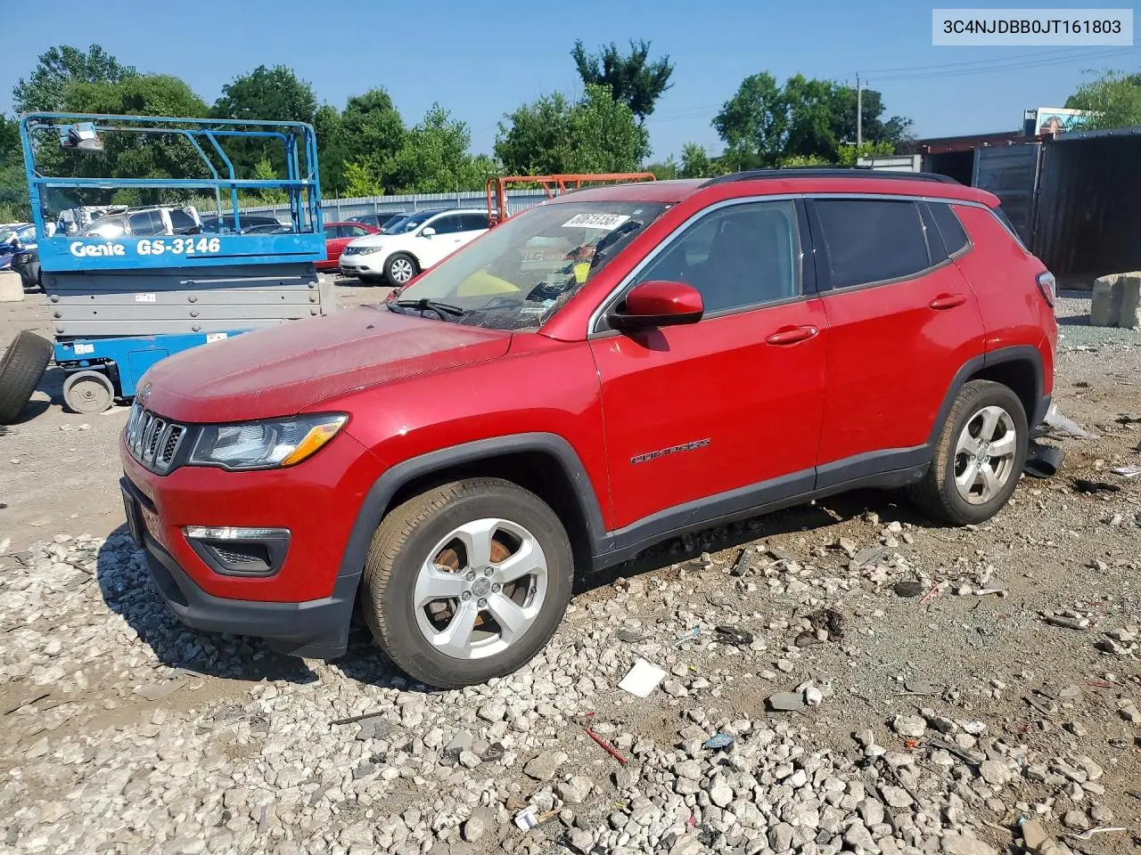 2018 Jeep Compass Latitude VIN: 3C4NJDBB0JT161803 Lot: 60615156
