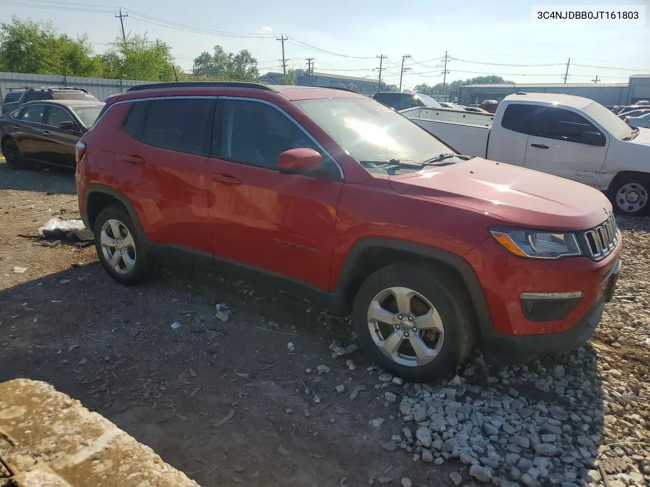 2018 Jeep Compass Latitude VIN: 3C4NJDBB0JT161803 Lot: 60615156