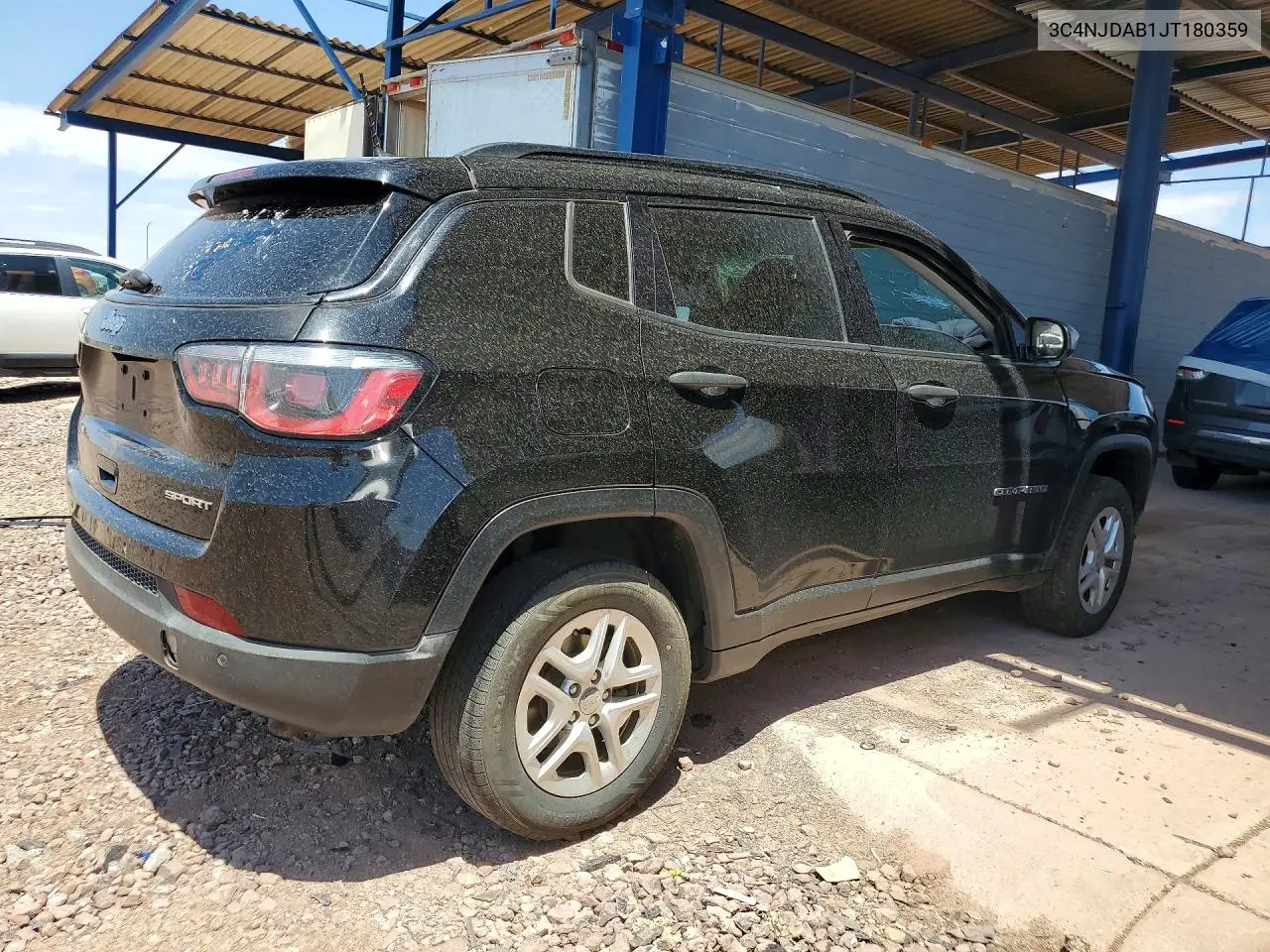 2018 Jeep Compass Sport VIN: 3C4NJDAB1JT180359 Lot: 60811566