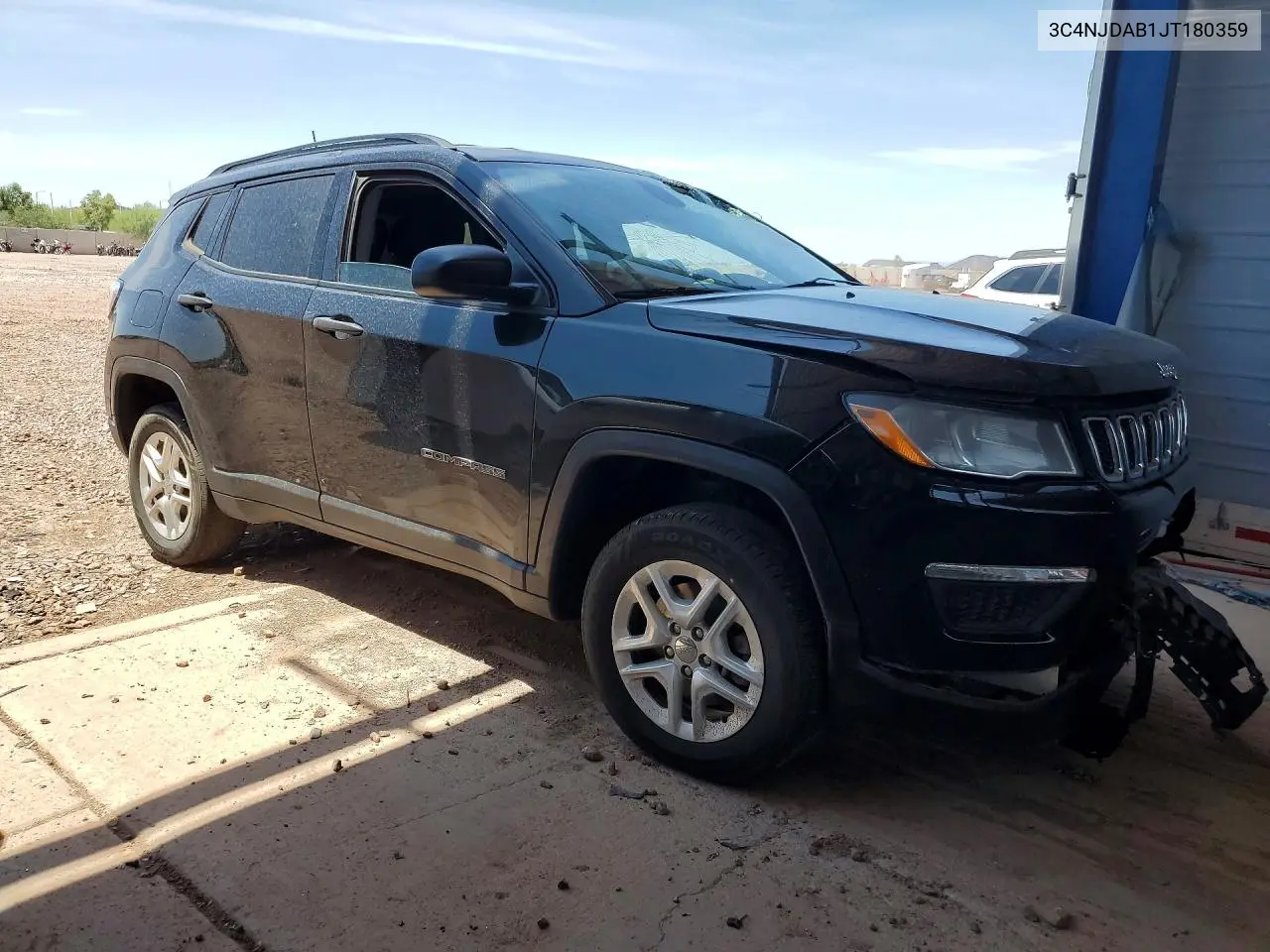 2018 Jeep Compass Sport VIN: 3C4NJDAB1JT180359 Lot: 60811566