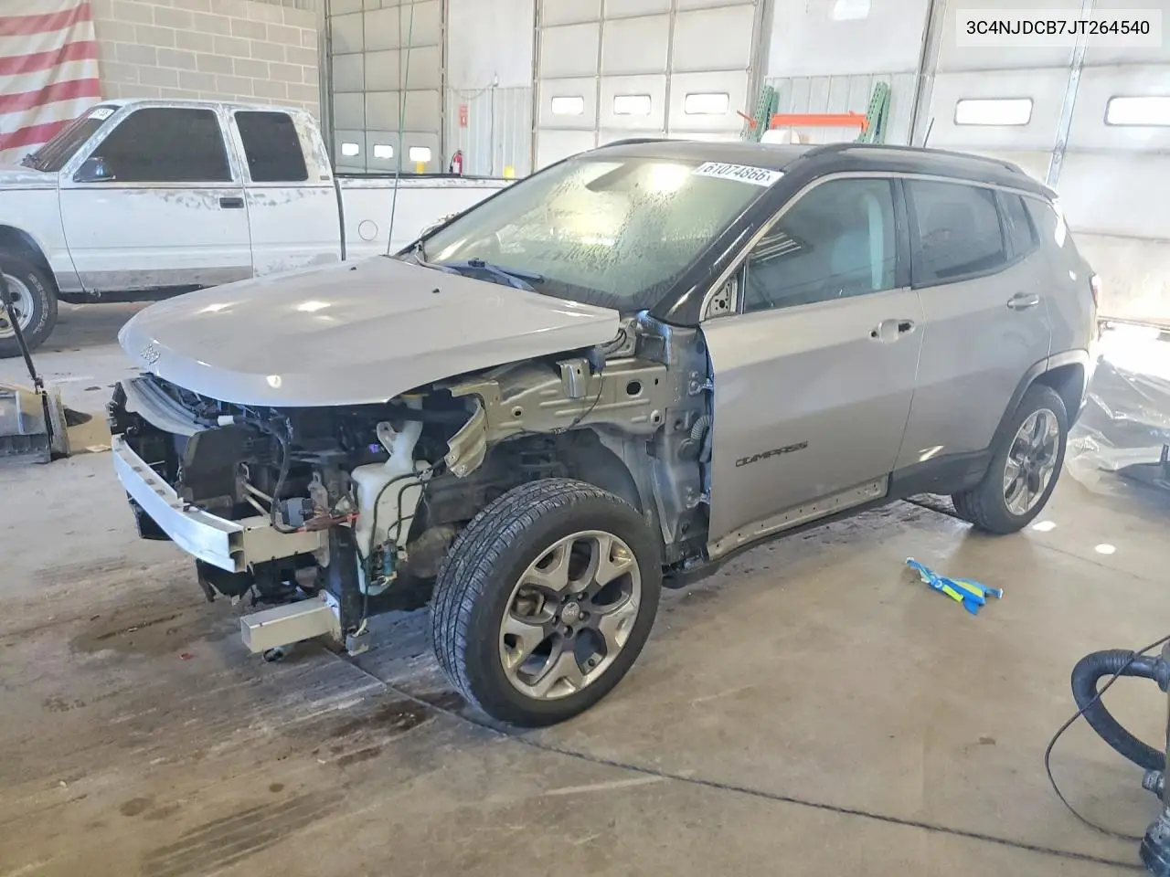 2018 Jeep Compass Limited VIN: 3C4NJDCB7JT264540 Lot: 61074866