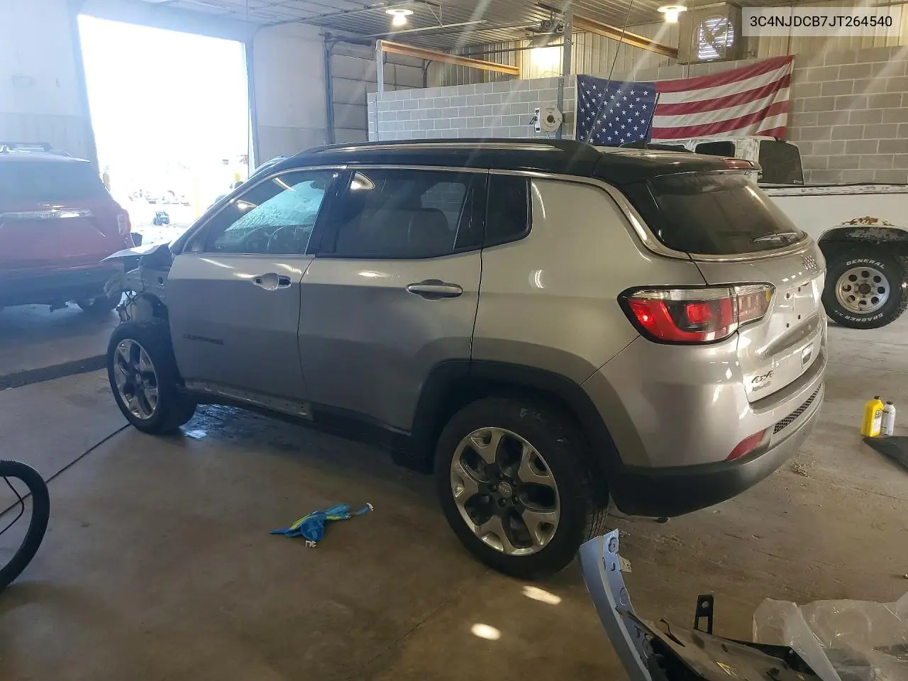 2018 Jeep Compass Limited VIN: 3C4NJDCB7JT264540 Lot: 61074866