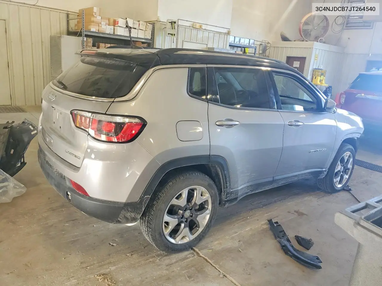 2018 Jeep Compass Limited VIN: 3C4NJDCB7JT264540 Lot: 61074866