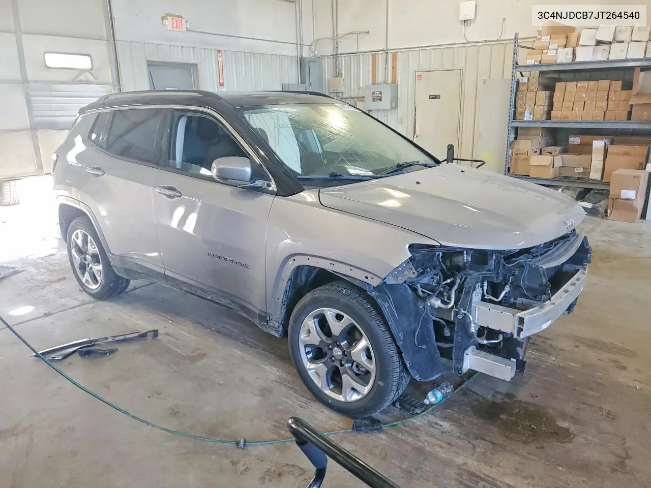 2018 Jeep Compass Limited VIN: 3C4NJDCB7JT264540 Lot: 61074866