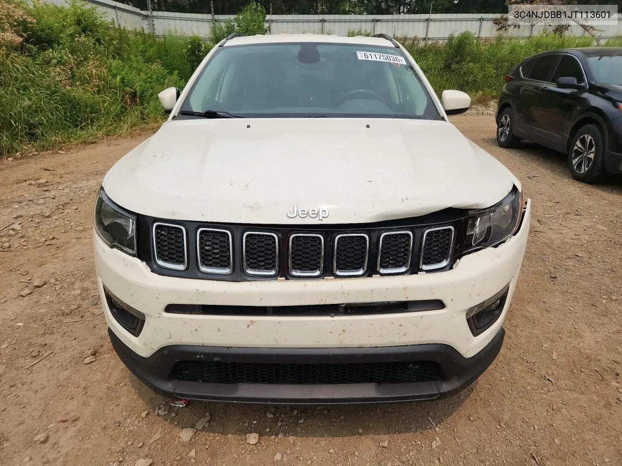 2018 Jeep Compass Latitude VIN: 3C4NJDBB1JT113601 Lot: 61175036