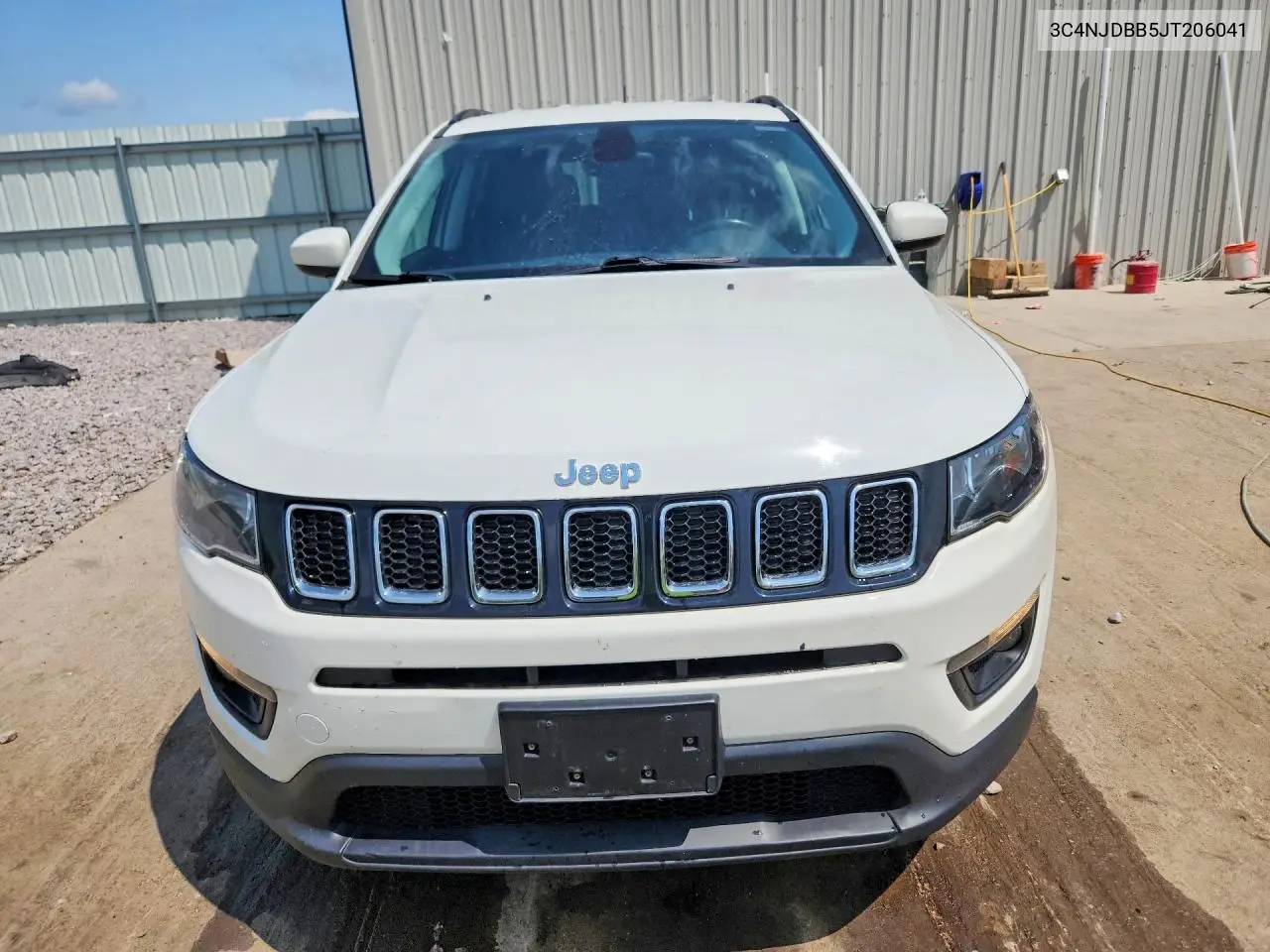 2018 Jeep Compass Latitude VIN: 3C4NJDBB5JT206041 Lot: 61379276