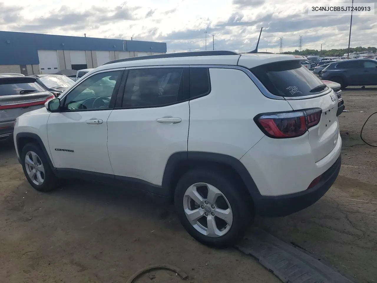 2018 Jeep Compass Latitude VIN: 3C4NJCBB5JT240913 Lot: 61588566