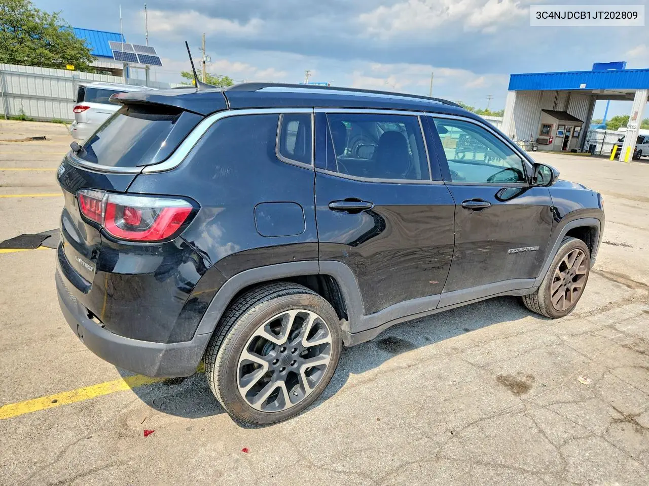 2018 Jeep Compass Limited VIN: 3C4NJDCB1JT202809 Lot: 61923146