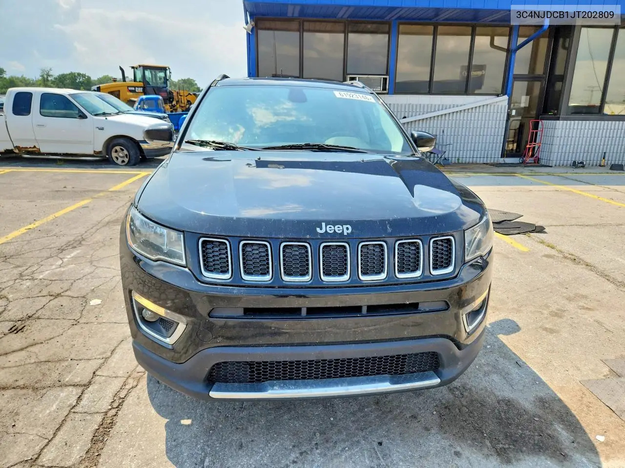 2018 Jeep Compass Limited VIN: 3C4NJDCB1JT202809 Lot: 61923146
