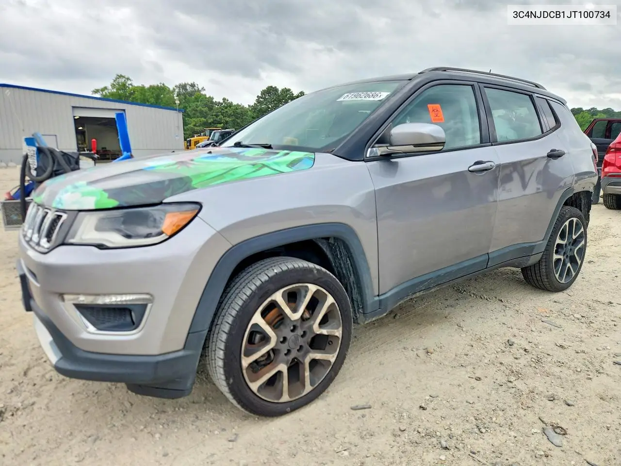 2018 Jeep Compass Limited VIN: 3C4NJDCB1JT100734 Lot: 61962686