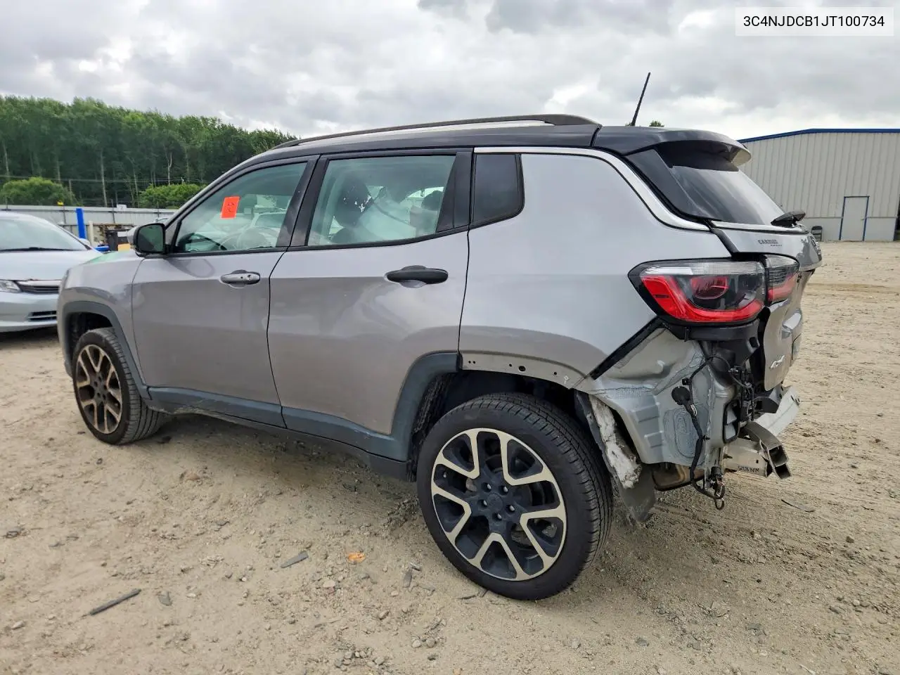 2018 Jeep Compass Limited VIN: 3C4NJDCB1JT100734 Lot: 61962686