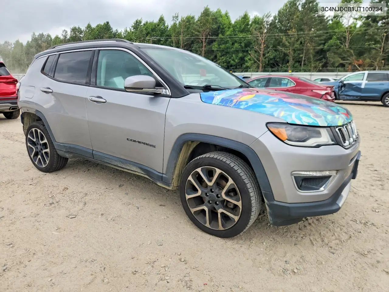 2018 Jeep Compass Limited VIN: 3C4NJDCB1JT100734 Lot: 61962686