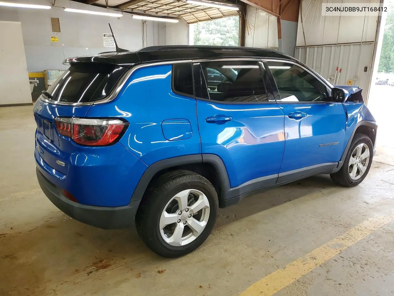2018 Jeep Compass Latitude VIN: 3C4NJDBB9JT168412 Lot: 61978686