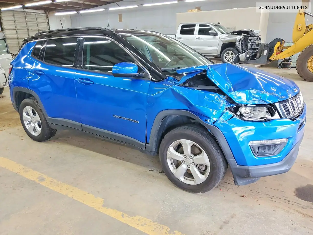 2018 Jeep Compass Latitude VIN: 3C4NJDBB9JT168412 Lot: 61978686