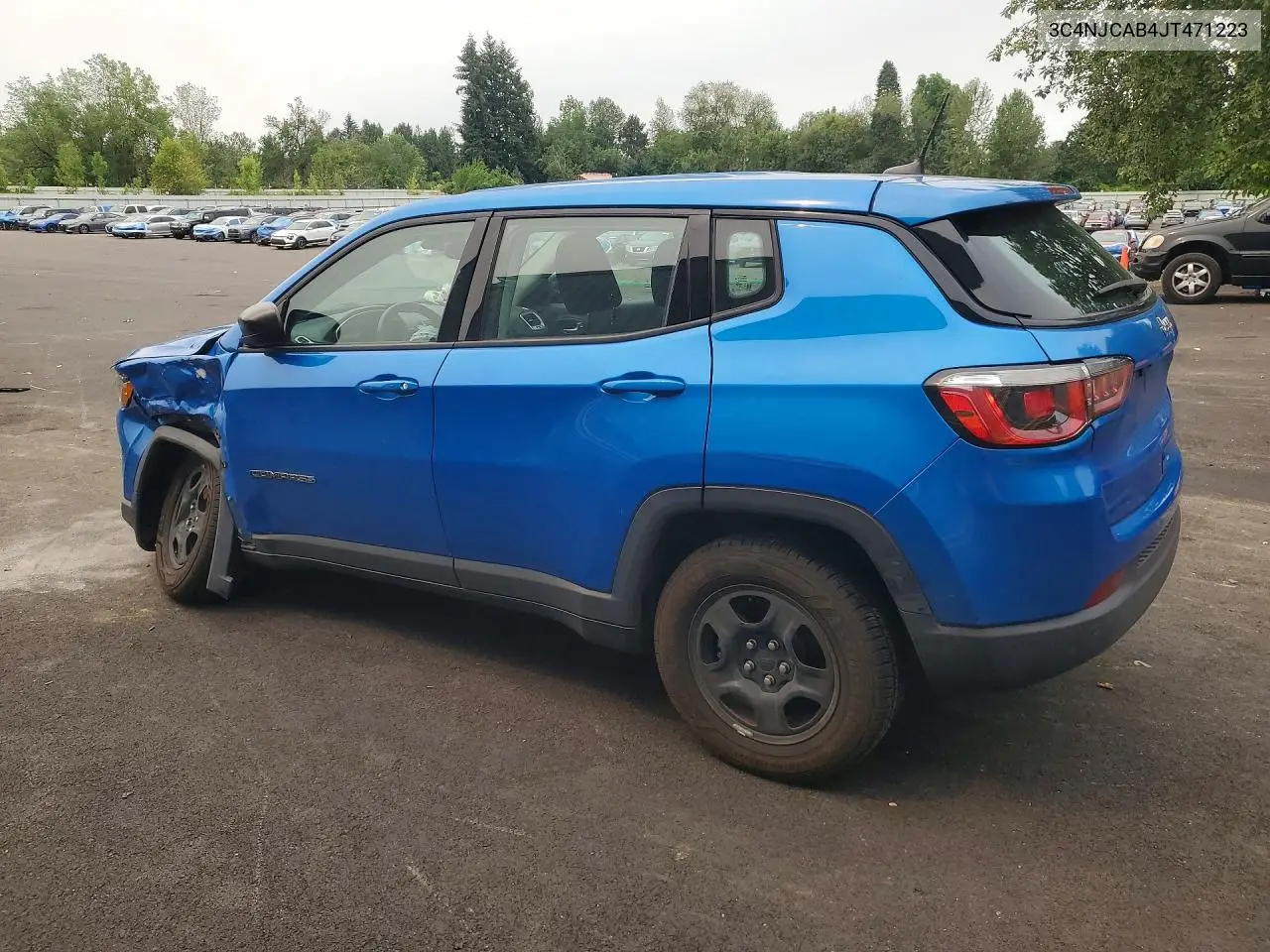 2018 Jeep Compass Sport VIN: 3C4NJCAB4JT471223 Lot: 62039496