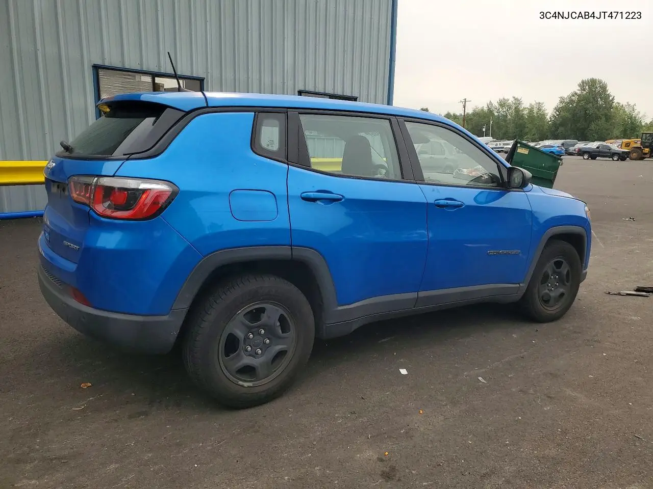 2018 Jeep Compass Sport VIN: 3C4NJCAB4JT471223 Lot: 62039496
