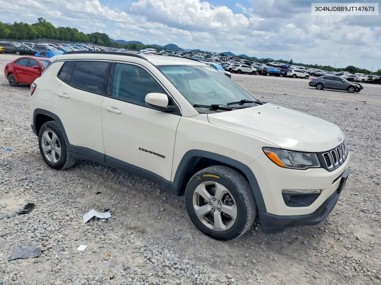 2018 Jeep Compass Latitude VIN: 3C4NJDBB9JT147673 Lot: 62068416
